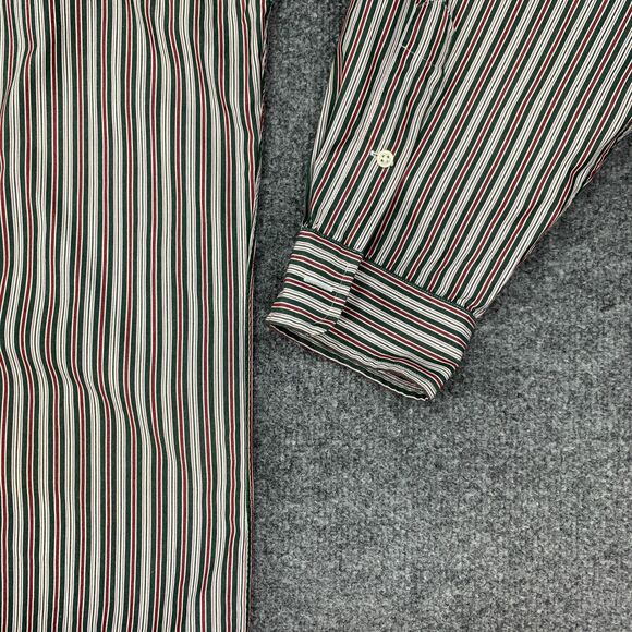 Vintage Ralph Lauren Shirt Mens XL Blake Button Down Striped Long Sleeve 90s - Picture 3 of 12
